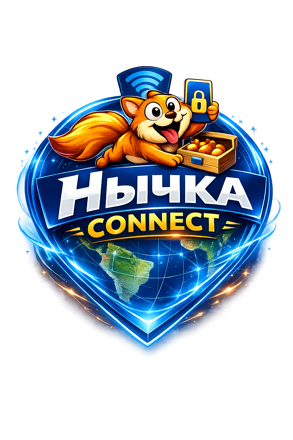 Логотип Нычка Connect